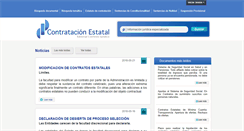 Desktop Screenshot of contratacionestatal.com